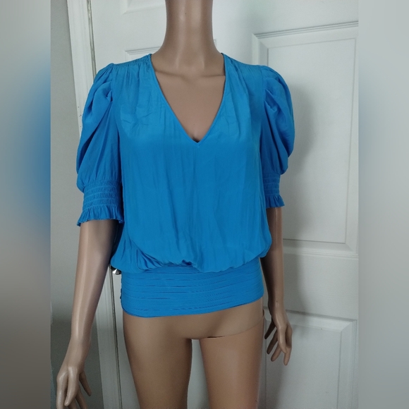 Ramy Brook Tops - Ramy Brook Flora Puff Sleeve Top SP